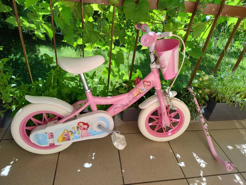 Rower dziecięcy dla dziewczynki