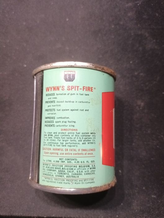 Suplemento Octane Booster Wynn's Spit Fire