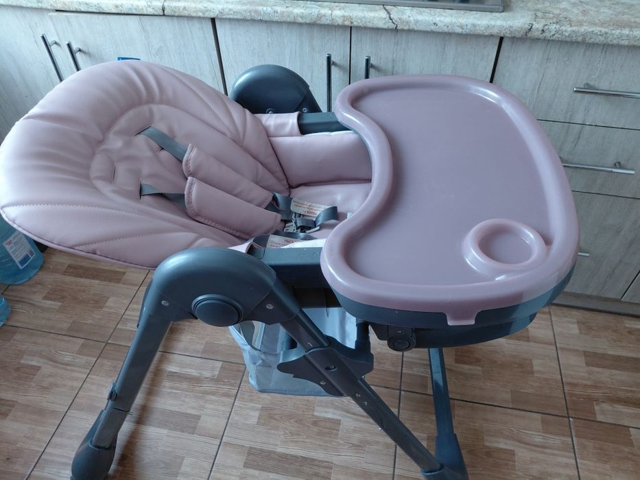 Стільчик для годування Bambi рожевий (M 3233L-G pink)
