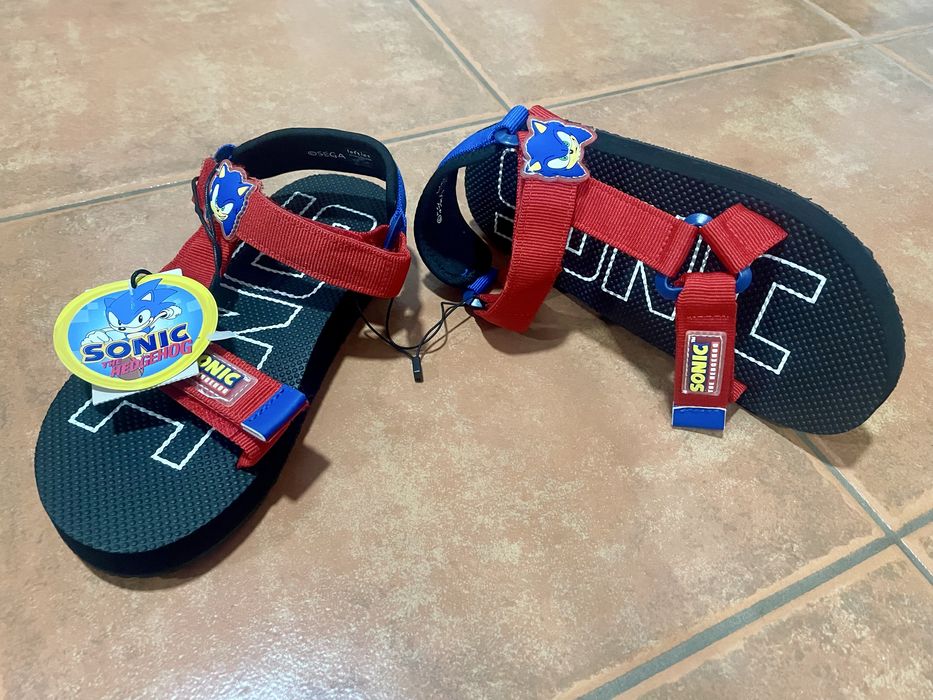 Sandálias SONIC menino 34 NOVAS