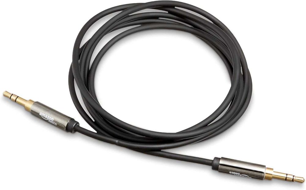 Amazon Basics Kabel AUX audio do głośnika stereo lub subwoofera