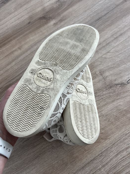 Trampki  w stylu Chloé Lauren