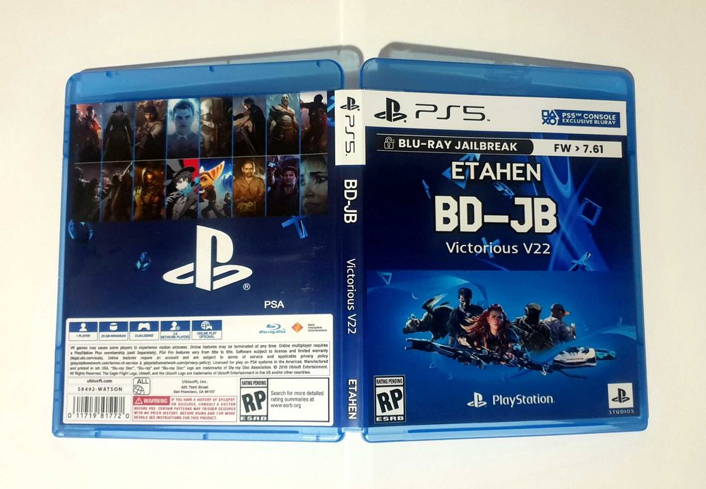 Диск запис BD-R для PlayStation 4 5 (GoldHen) PS4 PS5