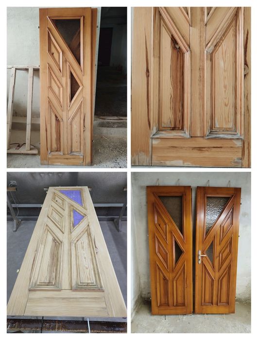Дерев’яні двері • Реставрація • Лакування • Монтаж • Заліщики