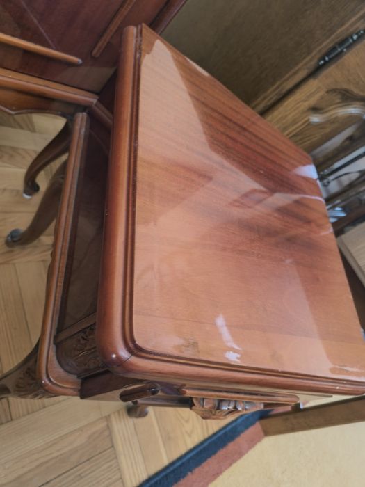 Komoda styl wiktoriański, meble rumuńskie, styl Ludwikowski + 2 szafki