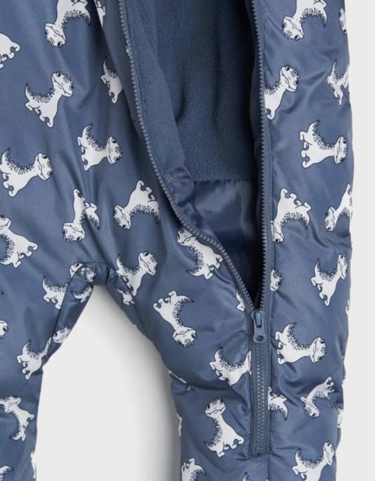 Утеплений зимовий комбінезон