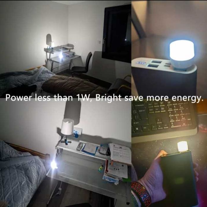 USB лампа, Led, біле світло