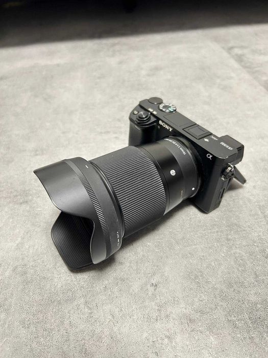 Zestaw Aparat Sony A6300, Sony 18-200, Sigma 16