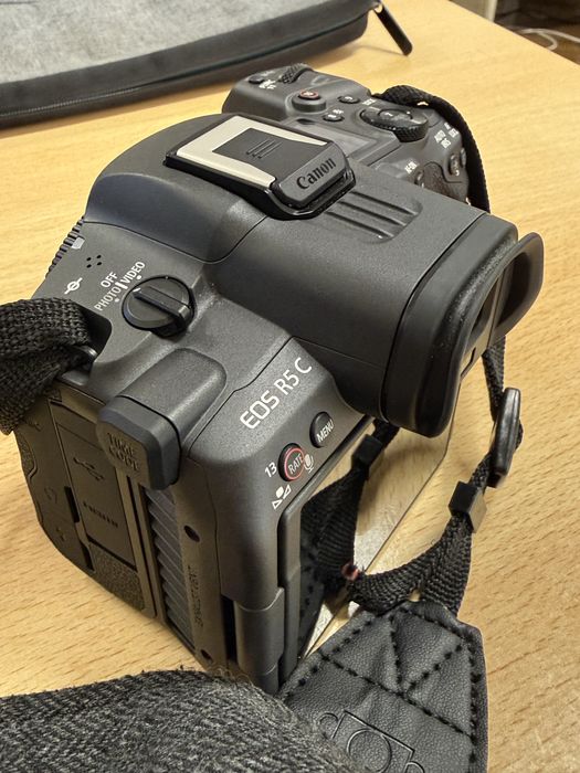 Canon R5C Cinema e fotografia
