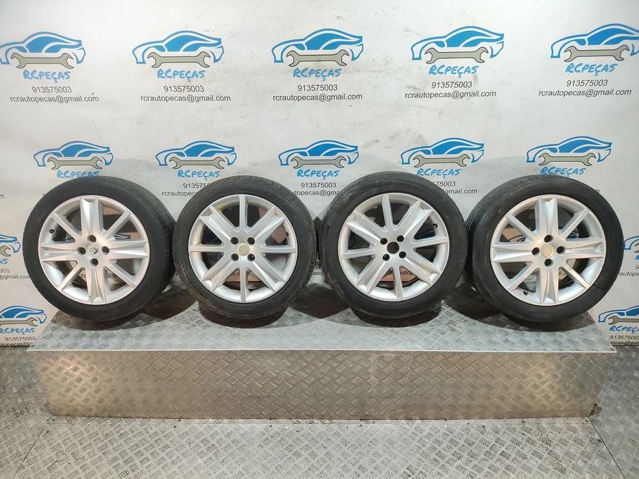 - Conjunto Jantes 17 Originais Renault Megane 2 MK2 6,5J ET49 4x100