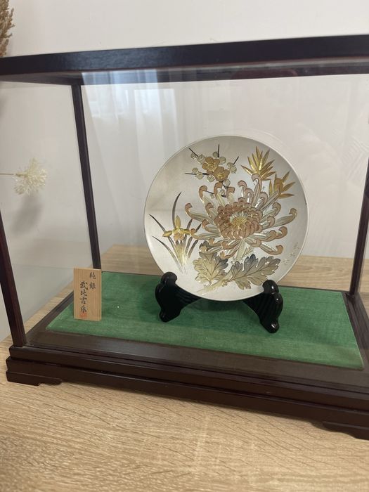 Окімоно з Японії , срібло 999, ювелірне мистетцтво