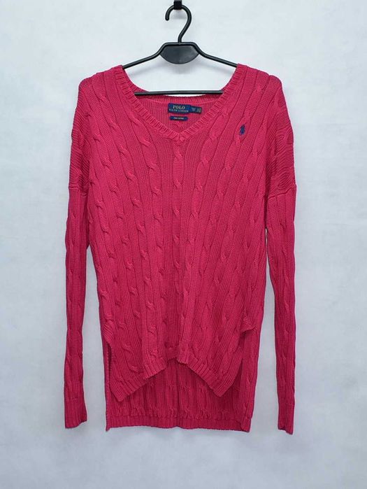 Ralph Lauren Polo Cotton V-neck Sweater XS