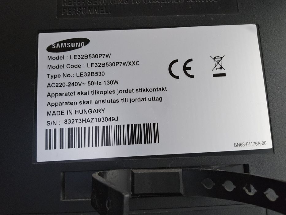 37" samsung B530 Series 5 Full HD LCD TV