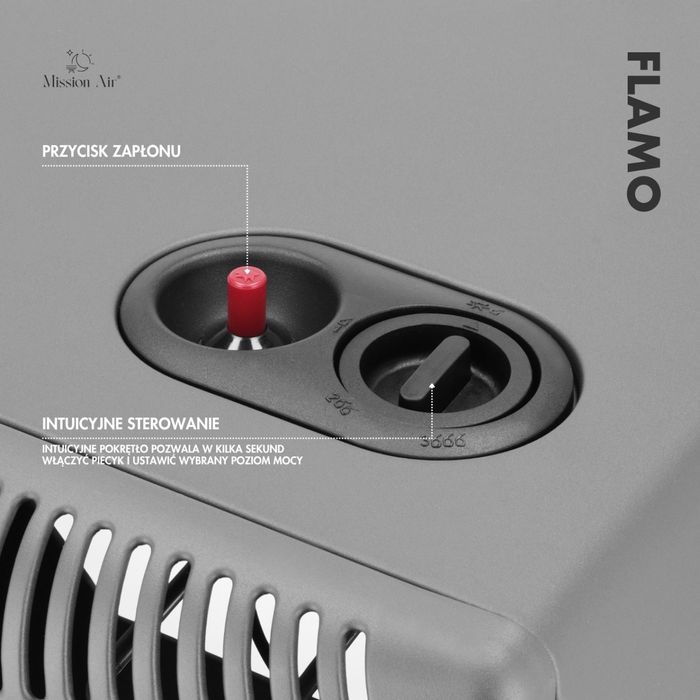 Портативний газовий обігрівач  3 режими потужності. Польща