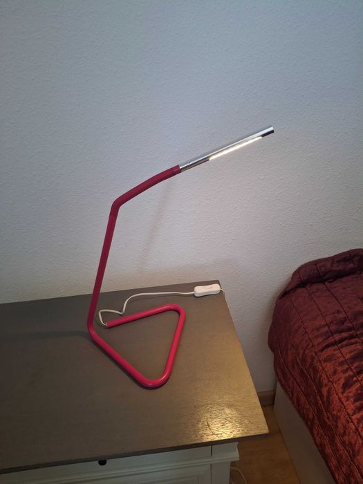 Candeeiro de Mesa Led IKEA Harte Rosa – Flexível