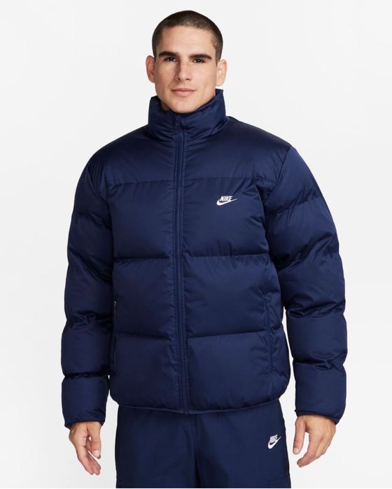 Пуховик ОРИГІНАЛ Nike Club Puffer Blue (M/L)