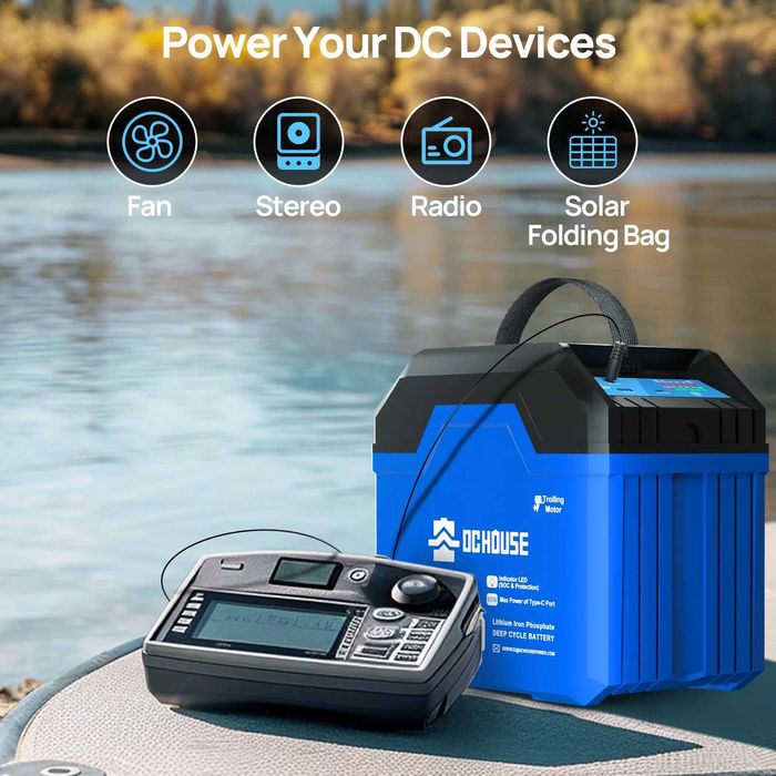 Акумулятор для ДБЖ DCHouse LiFePO4 12.8V 100Ah (В наявності Кількість)