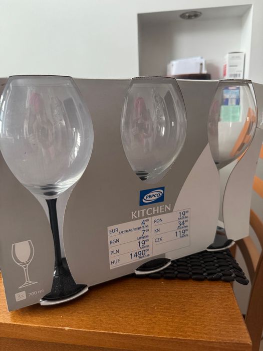 Kieliszki do wina 700ml 3 sztuki