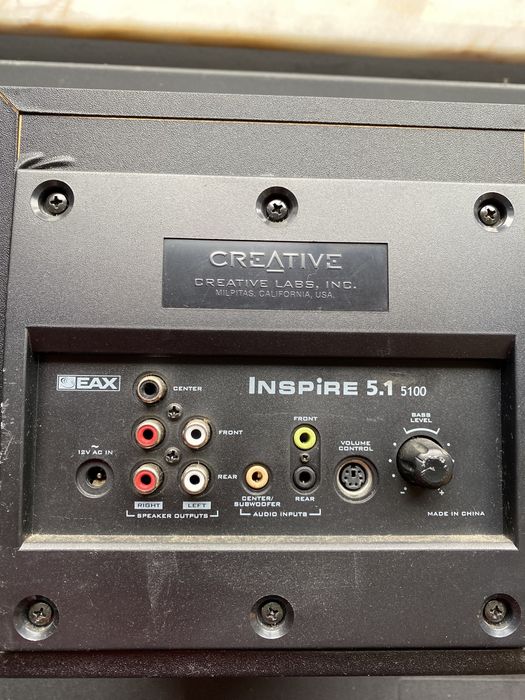 Creative 5.1 Sound System64861930559233122