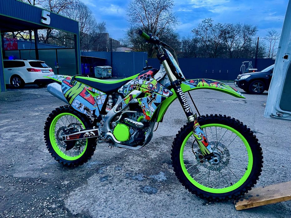 Kawasaki kx250f кросовий