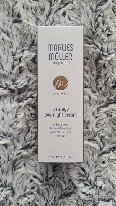Serum Marlies Moller beauty haircare Specialists anti age overnight.
