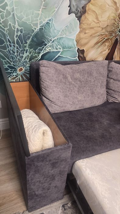 Диван кутовий з тканини