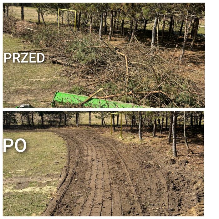 Mulczer wgłębny ,leśny, karczowanie  samosiejek, czyszczenie działek,