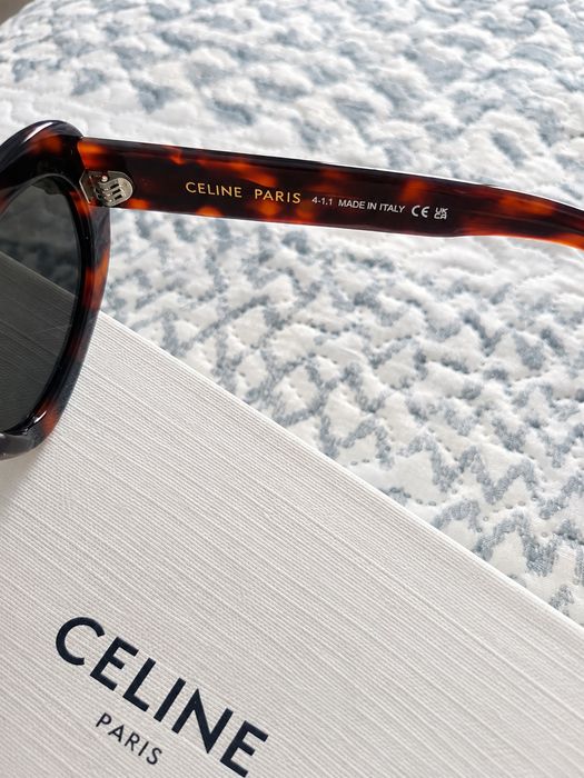 Óculos de Sol CELINE Paris – Tartaruga | Original com Estojo e Caixa