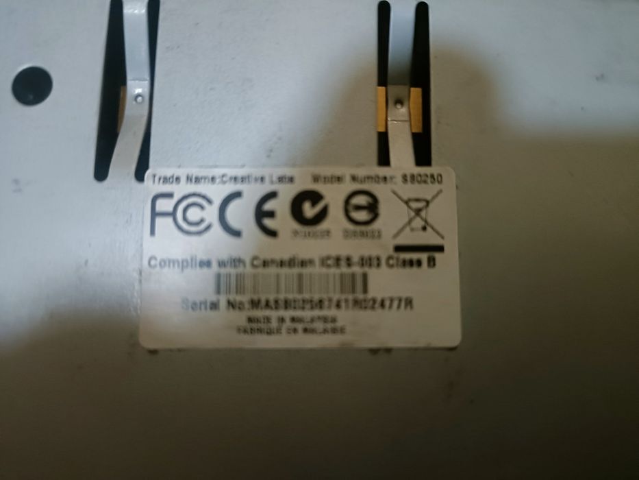 Conjunto de som creative