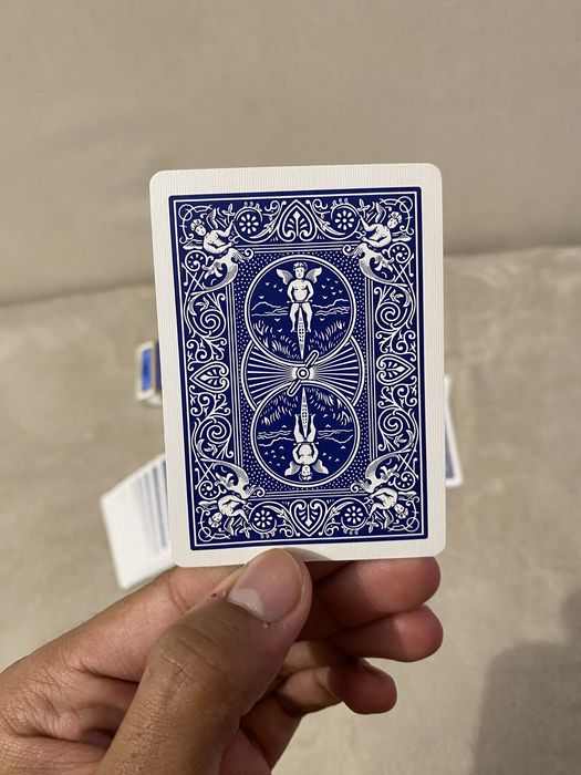 Baralho de cartas "Bicycle" em azul (VENDA RÁPIDA)