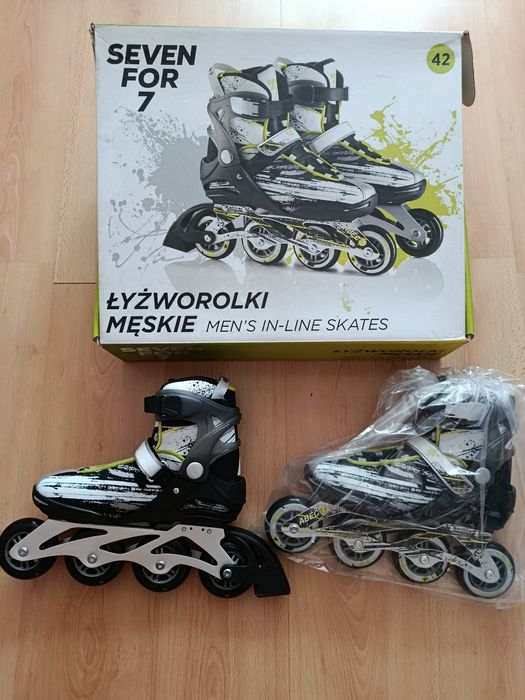 Nowe łyżworolki 42