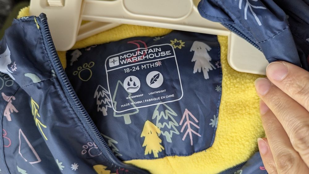 Термокомбінезон Mountain Warehouse на флісі, 18-24 міс (86-92 см)