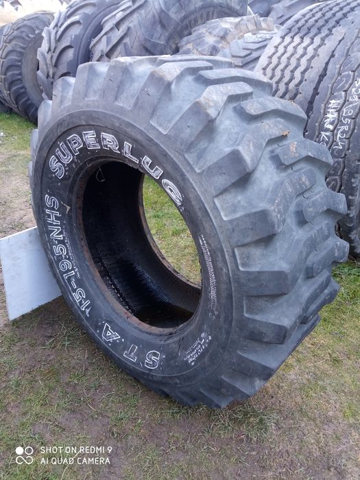 15-19.5 Superlug Opona używana rolnicza przemysłowa
