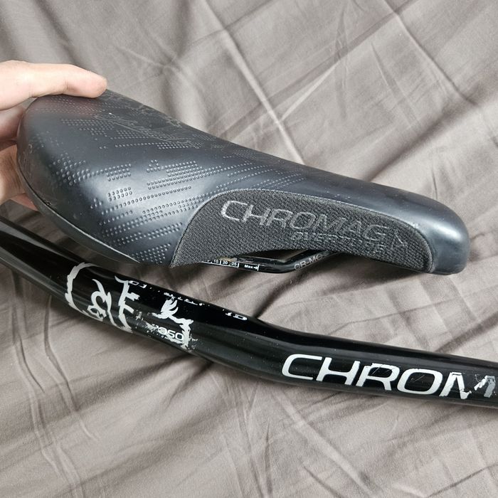 kierownica + siodełko chromag