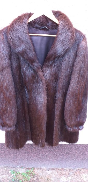 Damskie futro rozm. XXXL