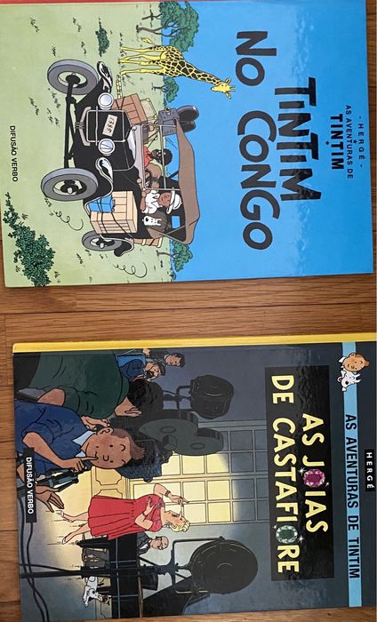 10 Livros das “Aventuras de Tim Tim”