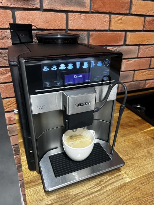 Ekspres do kawy Siemens EQ.6 Plus S500 – idealny stan, w pełni sprawny