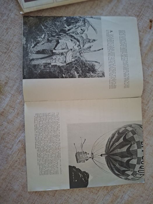 Programa e suplemento filme vintage volta ao mundo 80 dias