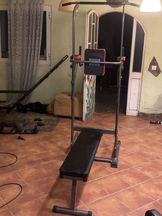 Maquina de exercicio multiuosos