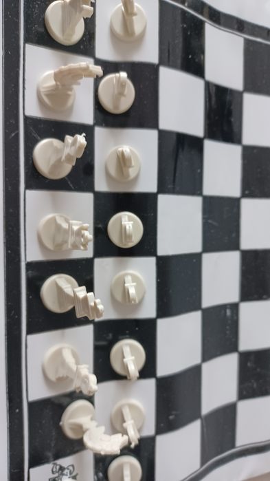 Jogo de xadrez para camping