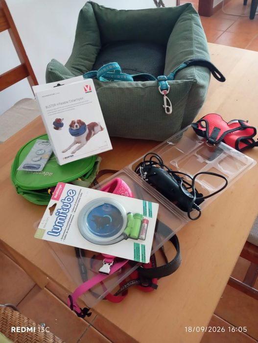 Cães, utensílios