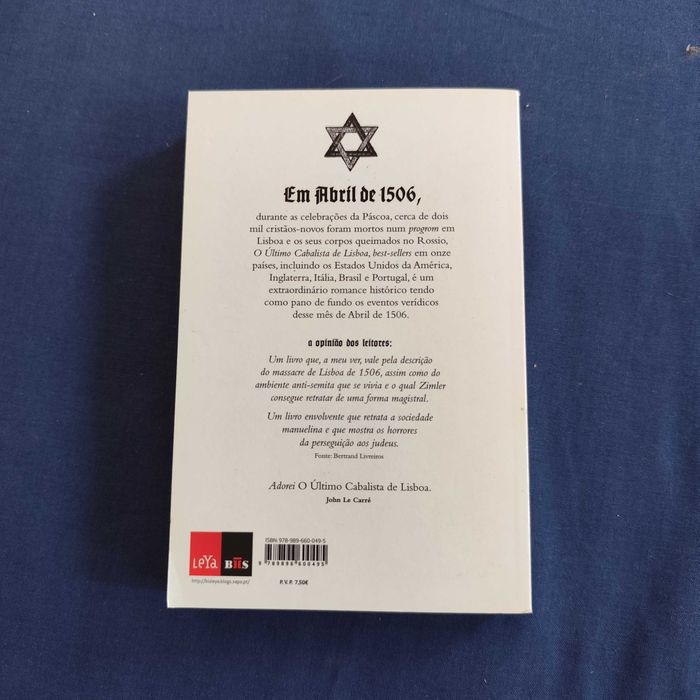 Richard Zimler - O último Cabalista de Lisboa
