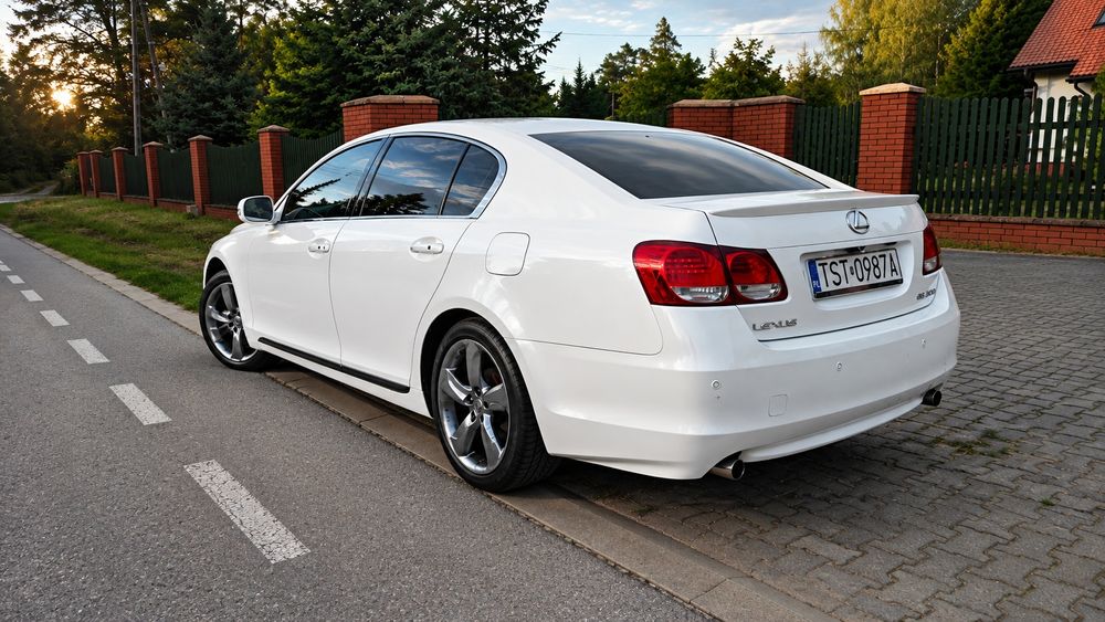 Lexus GS300*LIFT*3.0b-249 koni*Biała perła*Serwis ASO*prywatnie