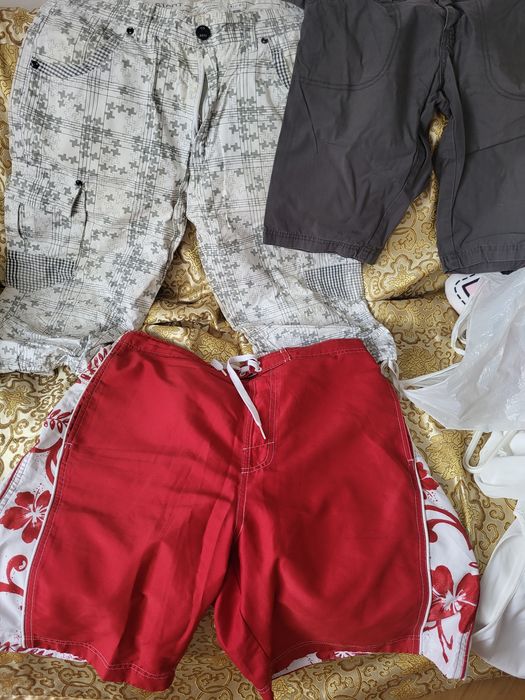 Spodenki  męskie  3sztuki w pasie 46cm cena 8zlotych