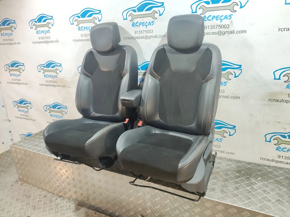 Conjunto Bancos Originais Frontais Frente Renault Clio IV 4 Pele