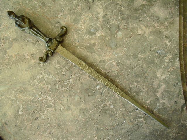 Abre cartas Guerreiro 32cm x 7cm