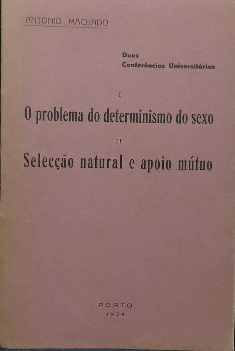 António Machado 1934 Duas Conferências Universitárias