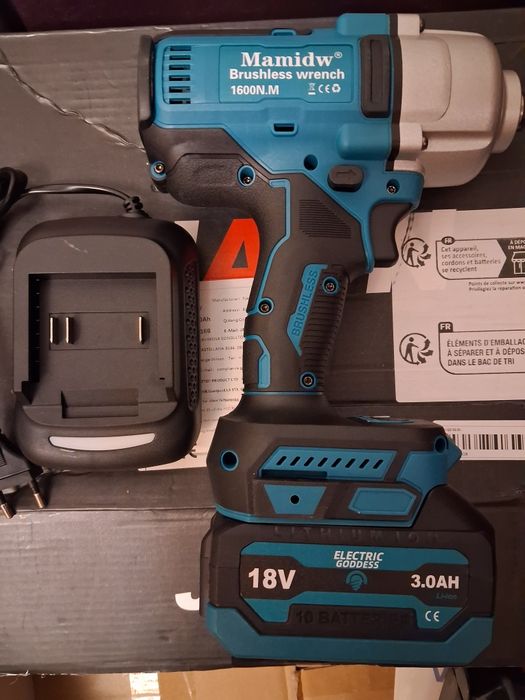 Новинка 1600HM потужний Безщеточний гайковерт