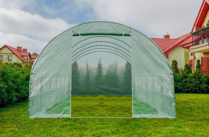 ПОЛЬША! Теплица садовая парник для огорода с окнами. Теплиця плівка