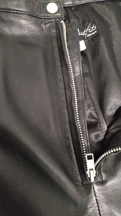 Женские брюки из натуральний телячьей кожи Германия